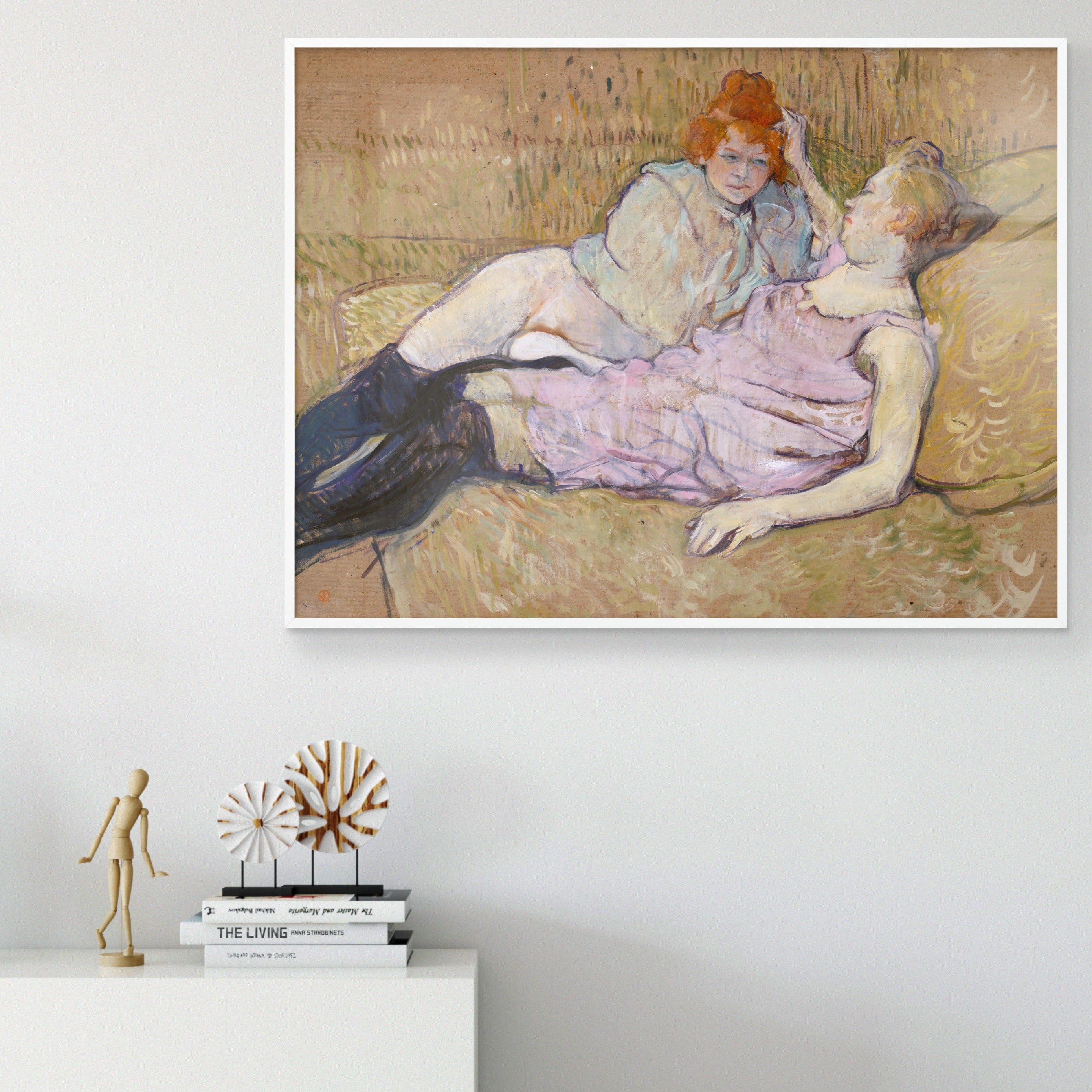 Henri de Toulouse-Lautrec Poster - The Sofa