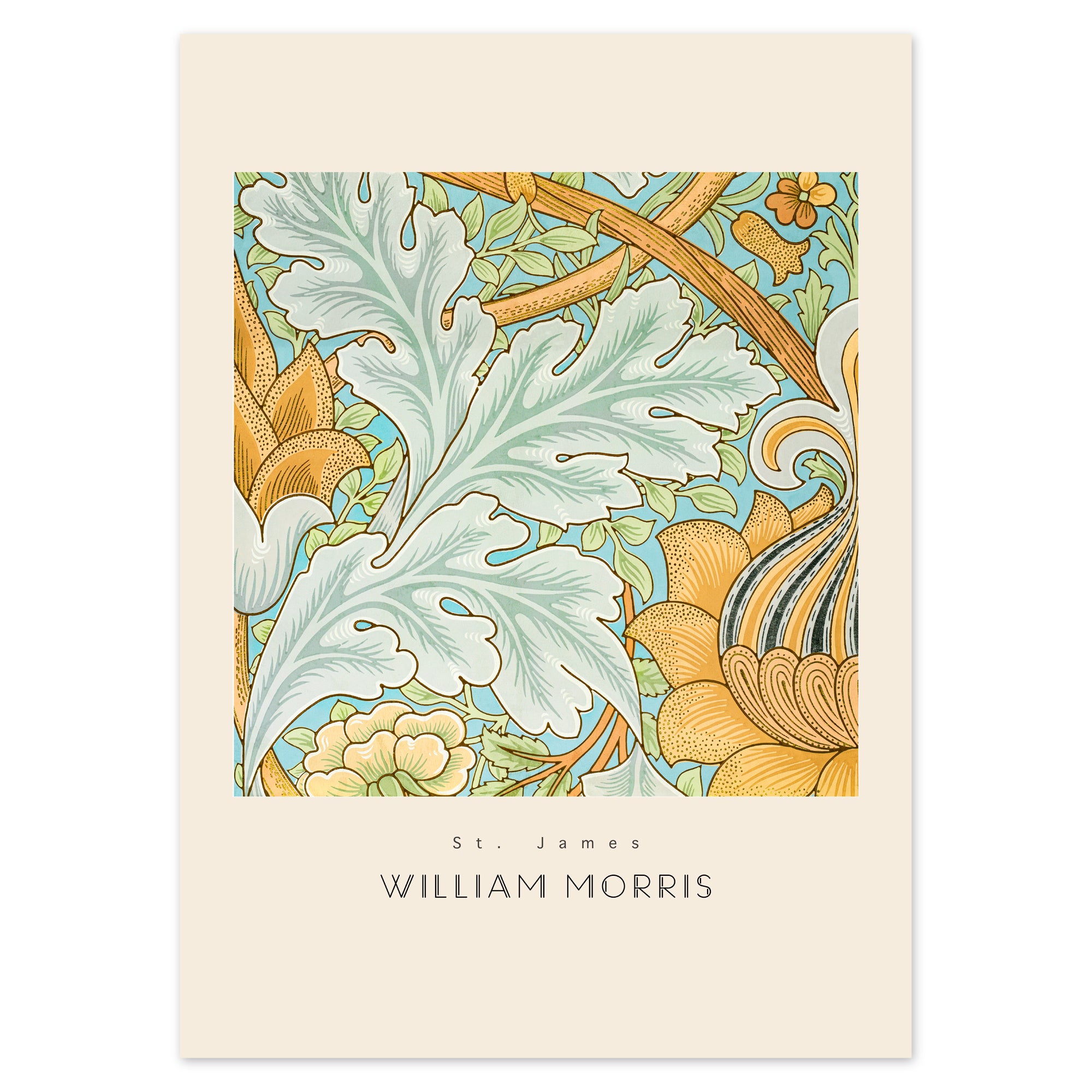 William Morris Poster - St. James