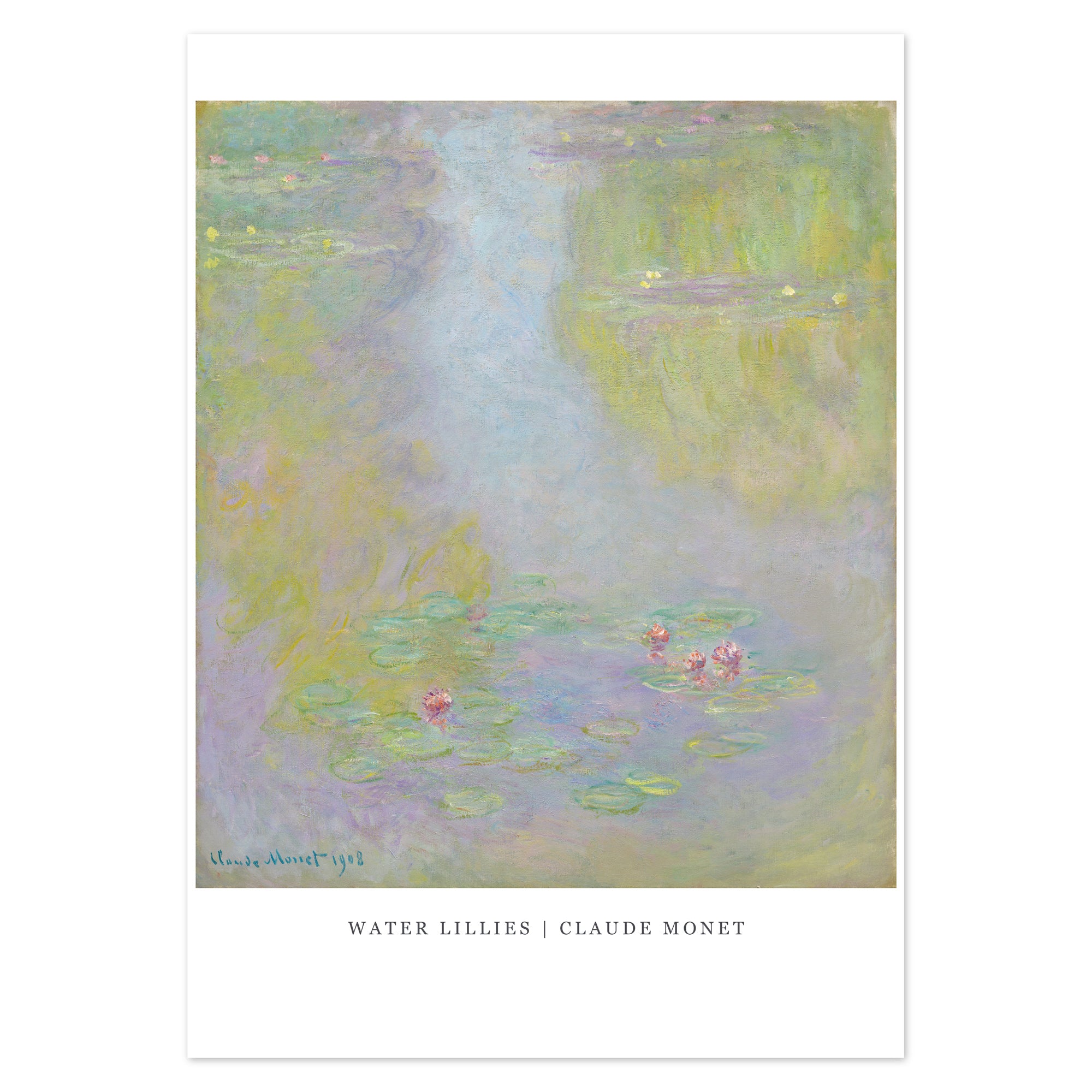 Claude Monet Poster - Water Lillies no. 2