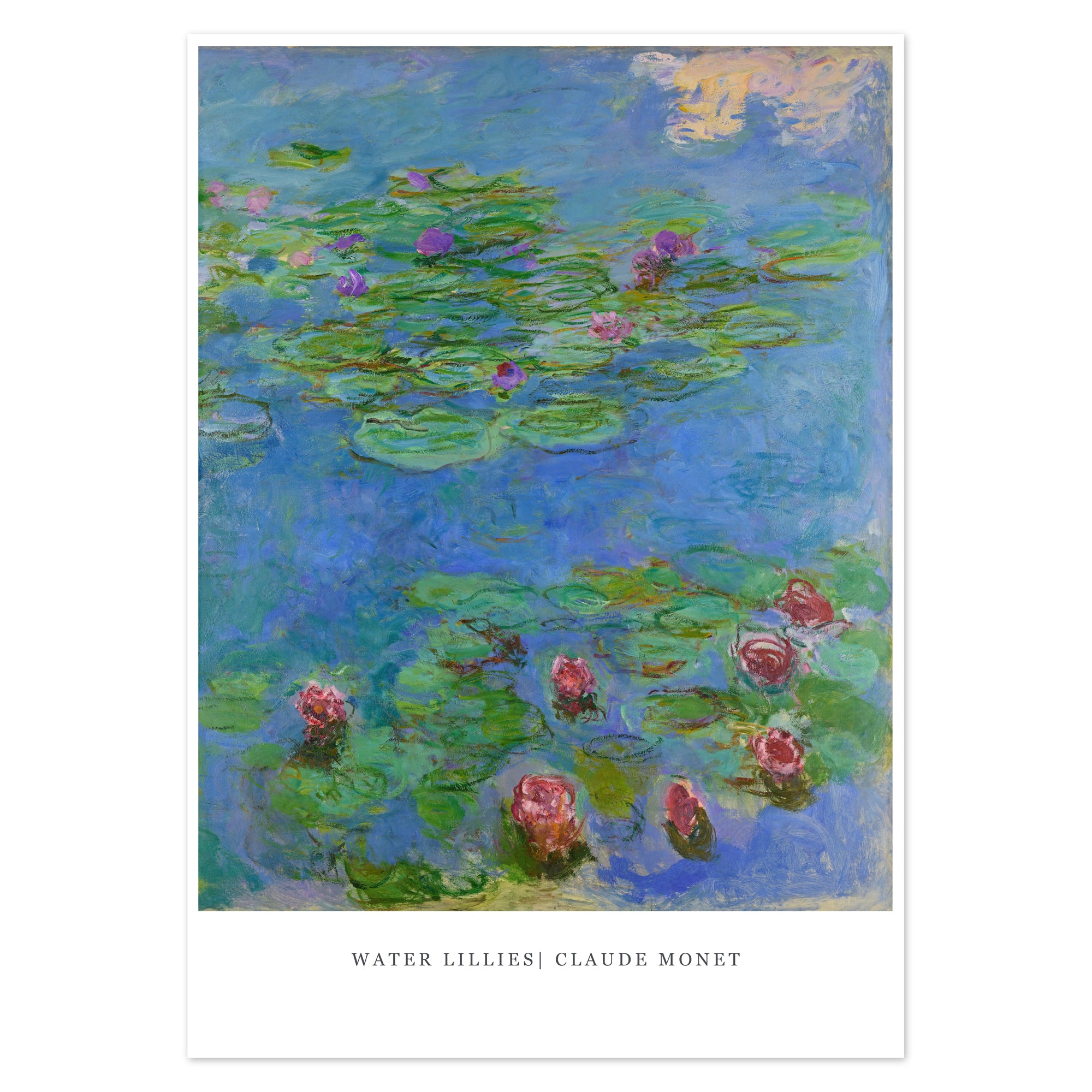 Claude Monet Poster - Water Lillies no.1