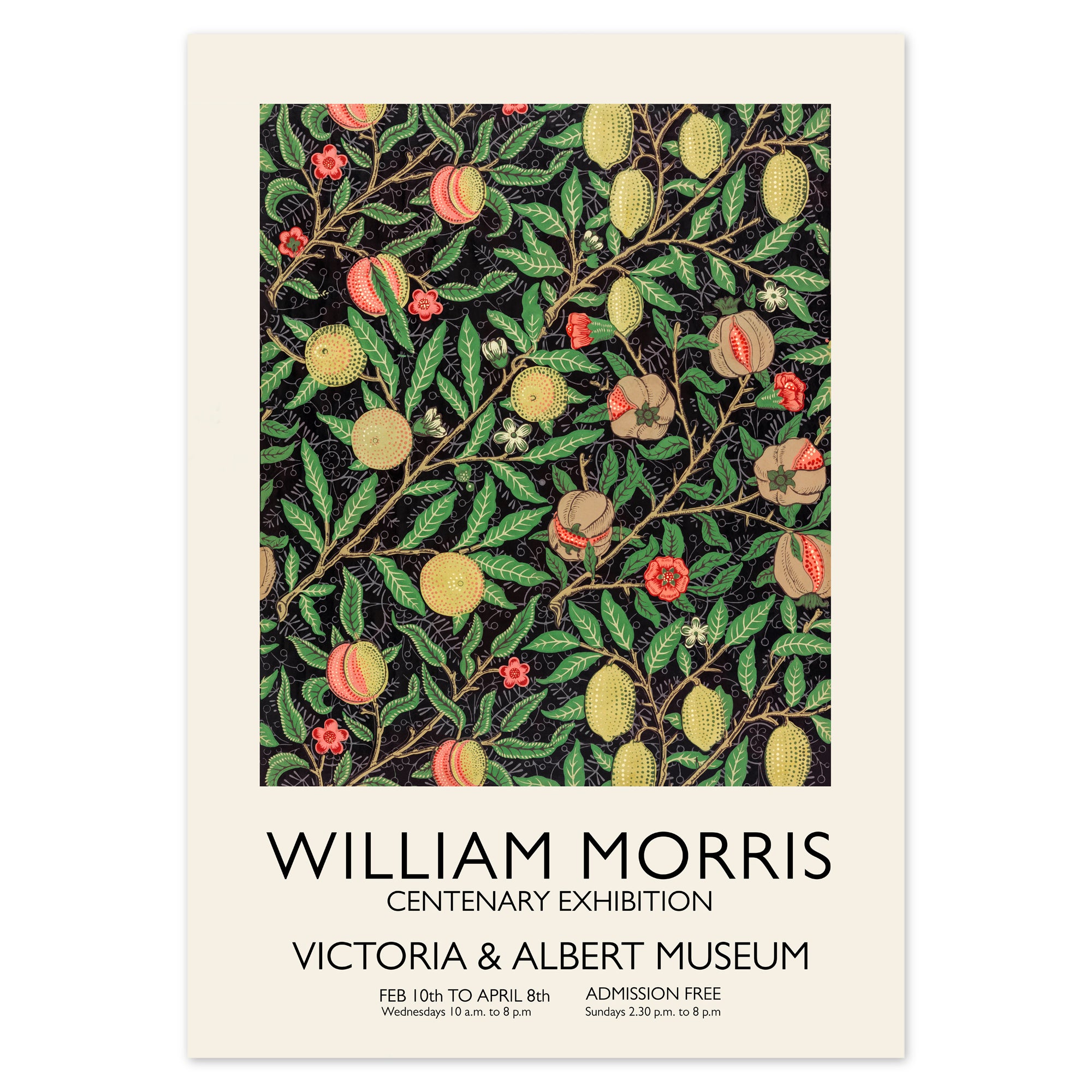 William Morris Poster - Fruit